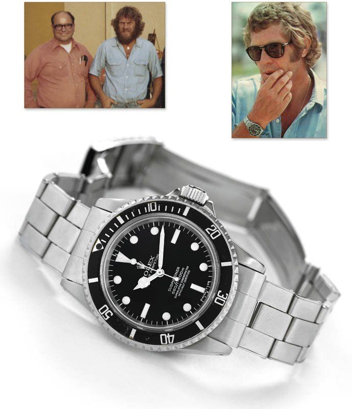 Today there was No crisis at all for Steve McQueen - Rolex